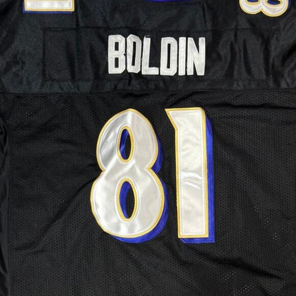Reebok Stitched Anquan Boldin #81 Baltimore Ravens NFL Jersey Size 54 - Picture 6 of 6